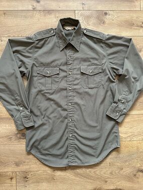 Vintage Cabela’s Safari Shirt | Men’s M | Utility Hunting Field Shirt | 80s–90s